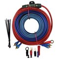 Audiopipe AudioPipe BMS1500SX 8 Gauge Amplifier Wiring Kit 1500W with RCA Cables BMS1500SX